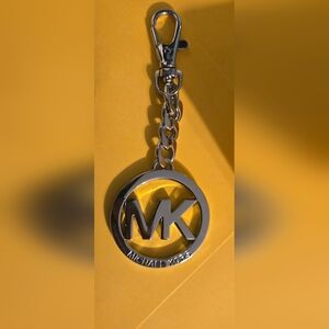 Michael Kors Silver Keychain